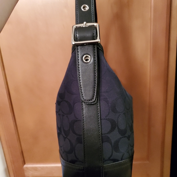 Coach Black Legacy Signature EW Duffle - Picture 7 of 8